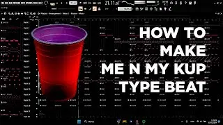 HOW TO MAKE KEN CARSON TYPE BEAT LIKE "Me N My Kup"