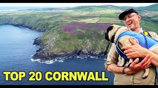 My 20 Favourite Things in Cornwall - Part 3 | Zennor to St Ives Pug Walk!!!