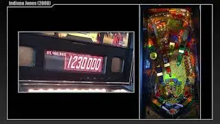 Indiana Jones (Stern Pinball, 2008) - Live Pinball Machine Gameplay/Tutorial