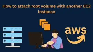 How to attach root volume with another EC2 Instance | How to take snapshot of EC2-15