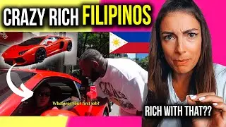 FILIPINO MILLIONAIRES! 🇵🇭 I ask them what was their FIRST JOB