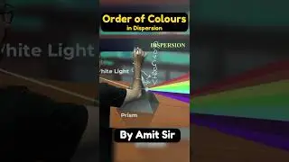 Dispersion Trick By Amit Sir !!😀#shorts #dispersiontrick #dispersion #physics  #colours #class10