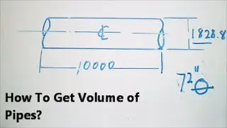 How To Get Volume of Pipes?