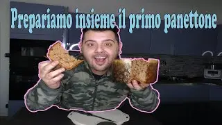 FACCIAMO INSIEME IL PRIMO PANETTONE DELLA MIA VITA || Uscirà qualcosa di buono?