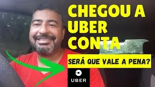 Uber conta, recebendo os pagamentos instantâneo