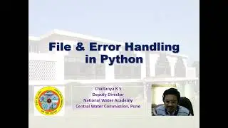 Error and File Handling in Python