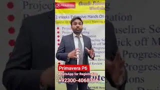 Primavera P6 Project Management WhatsApp +923004068316    #primavera #primaverap6