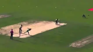 Balling action of Bangladesh Vs New Zealand match