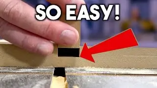 Perfect cut without a table saw!