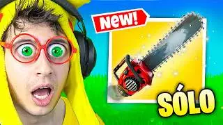 Sólo MOTOSIERRA para Ganar 😱🔥!! (Mítica de Halloween 🎃) - Fortnite