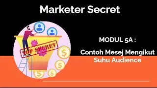 Rahsia Menjadi Digital Marketer - Modul 5A Contoh Mesej Kepada Suhu Audience