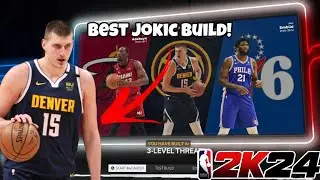 Best Nikola Jokic build NBA2k24 (Current Gen)
