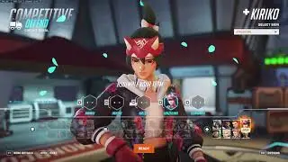 Overwatch 2 COMPETITIVE - KIRIKO Healer Edition 17