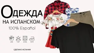 Одежда на испанском