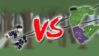 Hulk VS Levi Ackerman Stickman Animation | Stick Nodes | Pioneer Animations