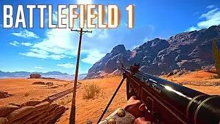 Battlefield 1 | Support Conquest Multiplayer Gameplay In Sinai(No Commentary) #1