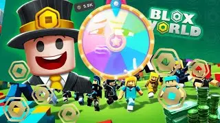 ЛЁГКИЙ ЗАРАБОТОК РОБУКСОВ!!!🤑 Blox World💸 КАК ЗАРАБОТАТЬ РОБУКСЫ В Blox World