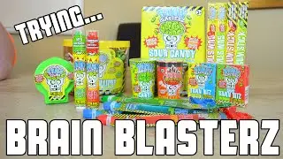 Trying Brain Blasterz Products | Fan Package | WheresMyChallenge