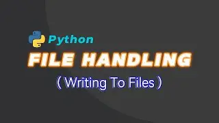Python File Handling: How To Write To .TXT File 📝!