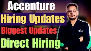 Accenture Biggest Hiring Update | Mass Hiring | OFF Campus Drive For 2024 , 2023 , 2022 Batch