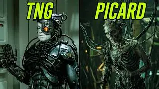 Why did the Borg Queen Cannibalize Her Own Drones in Star Trek Picard - Contradictions with TNG
