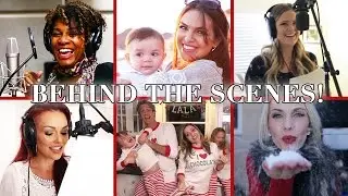 Holidays with Kids! (MUSIC VIDEO) | BEHIND THE SCENES