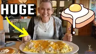 ENORMOUS OMELETTE CHALLENGE   HOLLAND SHOE   NATHAN’S FAVORITE   MOLLY SCHUYLER ~ MOM VS FOOD
