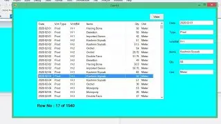 VB.net | Listview Selected Row Data Show In TextBox | Row No. of Rows Show In Label | Anmol VB.net