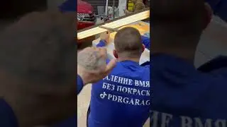 Обучение удаление вмятин без покраски автомобиля в СПб PDRgarage      Телеграмм. 