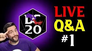 DC20 Alpha Q&A #1