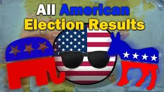 History of all U.S. Presidential Election Results 1789 - 2020