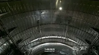 Pez door checkout complete, door closing, and HD views are over Starlink | Source: @SpaceX #IFT3