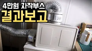 Report on the results of using the 40,000 won self-made paint booth