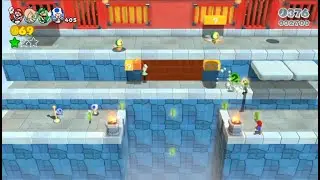 Super Mario 3D World (Switch) 4-P Multiplayer - World Mushroom