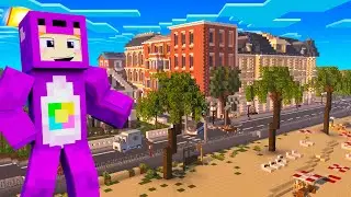 Hice mi PROPIA ciudad en MINECRAFT - #1