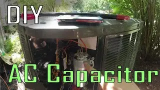 Home Air Conditioner (AC) Not Working? Check/Replace the Capacitor!