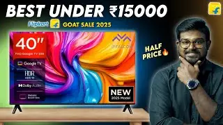 Best Smart TV Under 15000 in Flipkart GOAT Sale 2025