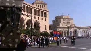 Юбилейный военный парад в Ереване