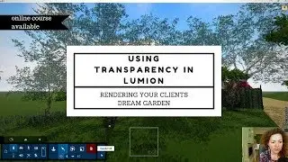 Using Transparency in Lumion, WHEN and WHY!