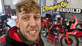 I’m restoring my Honda Dominator NX650!