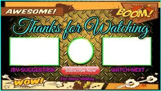End screen sample | MR. JDEE