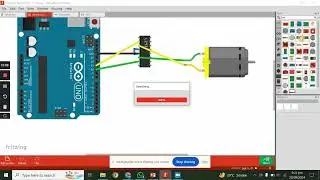 Lec 2 Part 1 || Dc motor with arduino ||  L293d H bridge || dc motor direction Control
