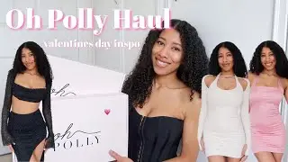 New in OH POLLY (Try-On) Haul | valentines day inspo 2022
