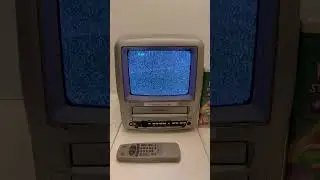 Magnavox 13” CRT TV VCR Retro Gaming TV