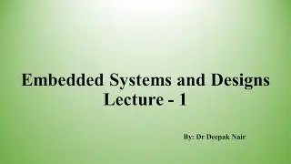 Basic Requirements of an Embedded System