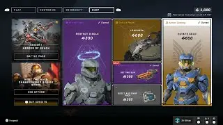 Halo Infinite Shop and New Nameplate?