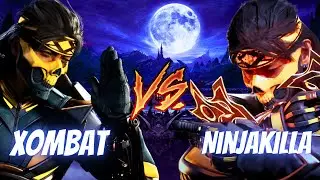 NinjaKilla's Takeda is INSANE! Xombat vs NinjaKilla (FT10) Mortal Kombat 1