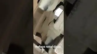REFACE ROTOR DISC TOYOTA VIOS