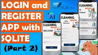 login and register app with SQLite in android studio 2023 (part 2)
