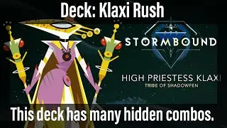 *Deck: Klaxi Rush! Klaxi VS Mia. This deck has many hidden synergy combos 